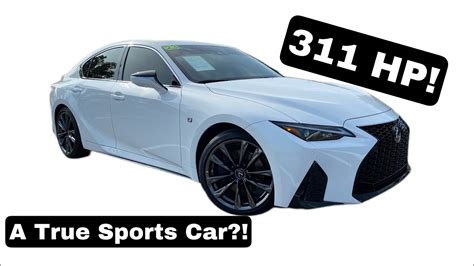 2023 Lexus IS 350 F Sport 3.5 POV Test Drive & Review - YouTube