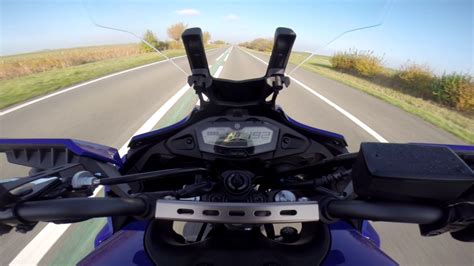 YAMAHA TRACER 700 TOP SPEED - 200+ KM/H! - YouTube