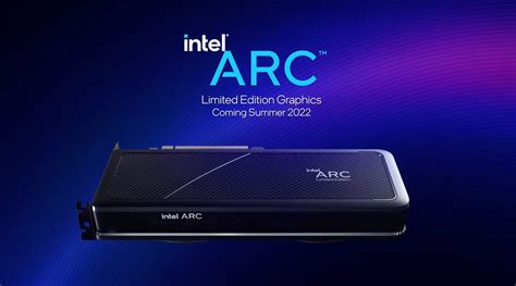 Intel unveils its first Arc Desktop Limited Edition graphics card ...