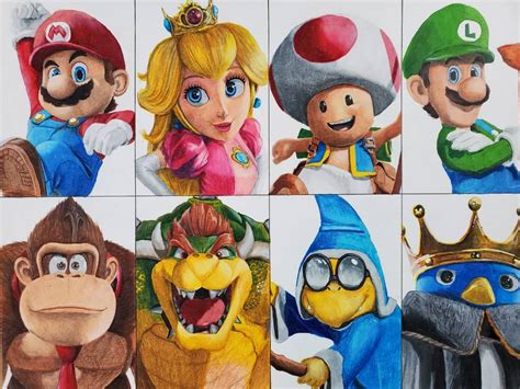 THE SUPER MARIO BROS. CHARACTERS PART 1 by Jayuice on DeviantArt