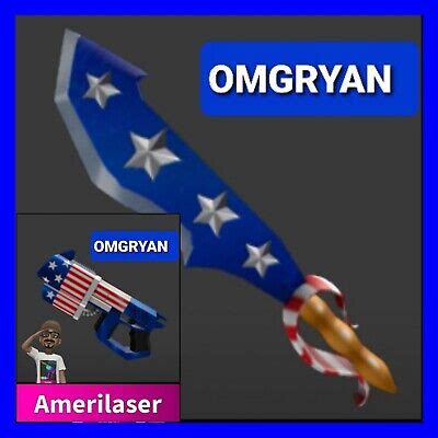 Roblox Murder Mystery 2 OLD GLORY SET MM2 godly knives and guns | eBay