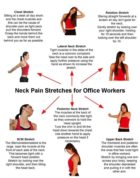 Neck Pain Stretches for Office Workers - Much of my problem stems from ...