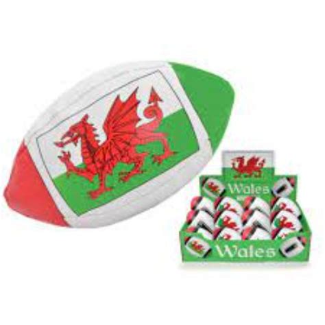 Mini Wales Flag Rugby Ball – A. B. Snell & Son