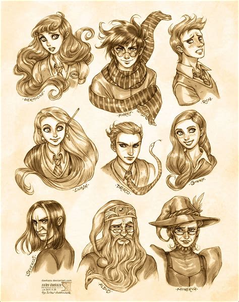 Harry Potter Drawing Ideas and References - Beautiful Dawn Designs ...