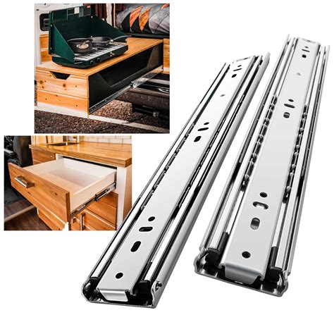 SHUHANG Heavy Duty Drawer Slides Full Extension 12 14 16 18 20 22 24 26 ...