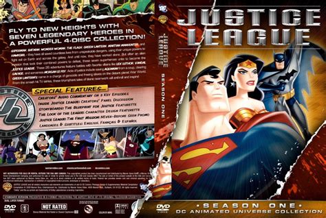 DC Animated Justice League Season 1 - TV DVD Custom Covers - DC ...