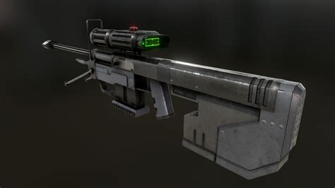 Halo - Sniper Rifle (FREE DOWNLOAD) - Download Free 3D model by ...