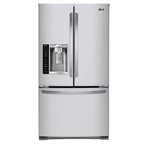 LG - LFX25974ST - 24.7 cu. ft. French Door Bottom-Freezer Refrigerator ...