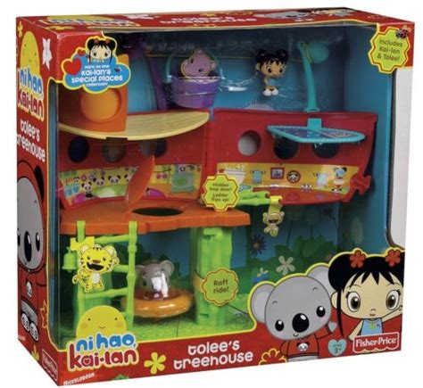 Ni Hao Kai-lan Tolee's Treehouse Playset ~ Includes 2 Figures ~ Free US ...