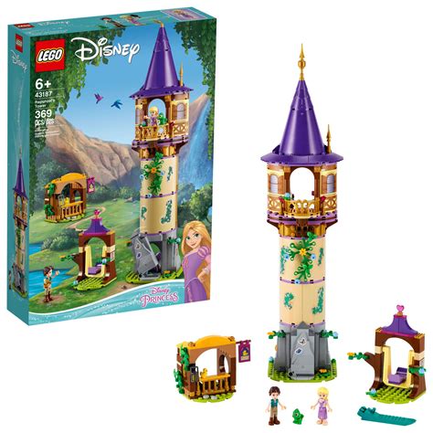 Buy LEGO Disney Princess Rapunzel’s Tower 43187 Castle Building Toy Kit ...