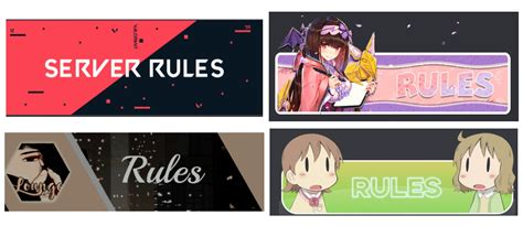 Discord Rules Templates