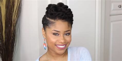 5 Quick Natural Hair Updos - Naturally You