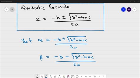 SOLVED: If alpha and beta are the zeroes of the quadratic polynomial p ...