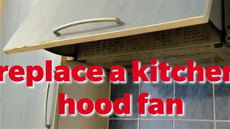 Replacing - Integrated Kitchen Extractor (Cooker Hood) - YouTube