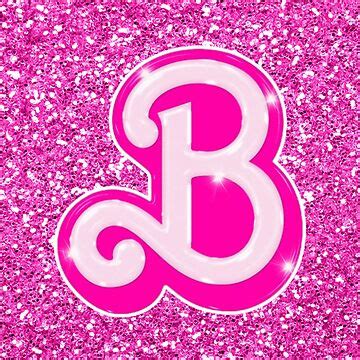 "Barbie Logo, Letter (B) Pink, Movie Barbie 2023" Pin for Sale by ...