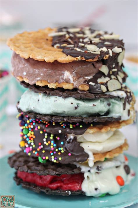 Make Your Own Ice Cream Sandwich Bar | Oh Nuts Blog