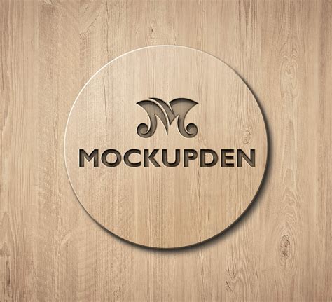 Free Logo Mockup Template PSD - Mockup Den