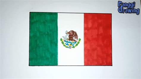 How to Draw The Flag of Mexico - YouTube