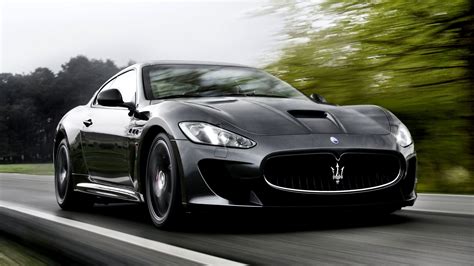 Black Maserati GranTurismo MC Stradale Sports Car 2013 HD Wallpaper ...