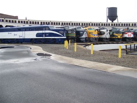 Streamliners at the North Carolina Transportation Museum in Spencer NC ...