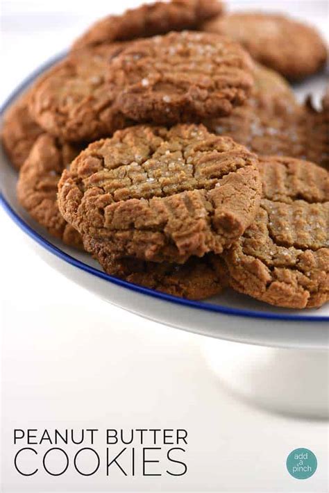 Flourless Peanut Butter Cookies Recipe - Add a Pinch