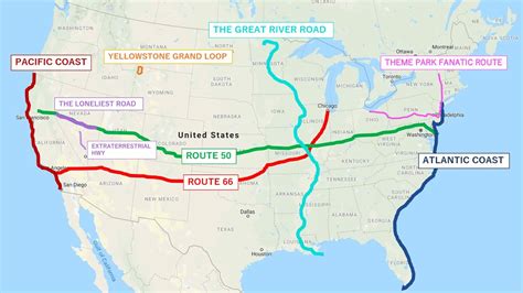 Map Of Usa Driving Routes – Topographic Map of Usa with States