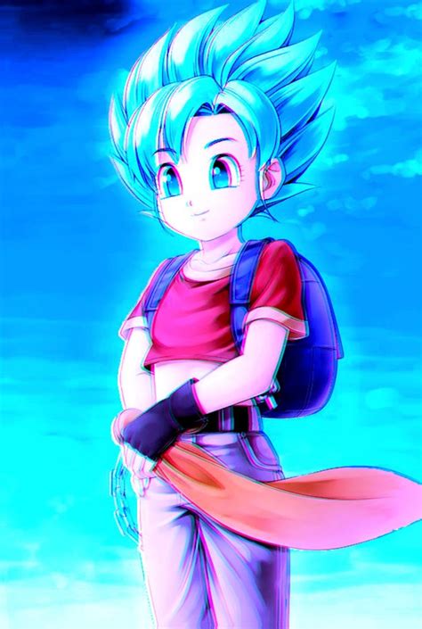 Super saiyan blue god pan | Dragon ball super art, Dragon ball super ...