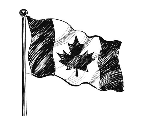 Canadian flag stock illustration. Illustration of national - 164874978