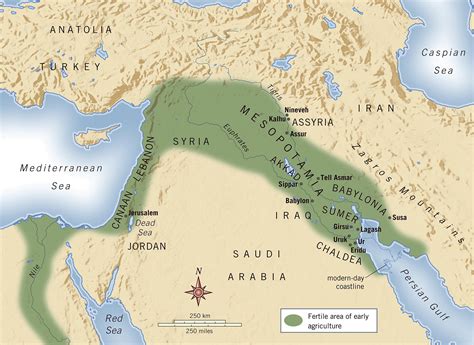 Ancient Mesopotamia Map