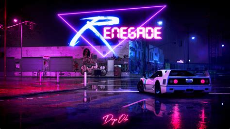 1366x768 Retrowave Cyberpunk Car 4k Laptop HD ,HD 4k Wallpapers,Images ...