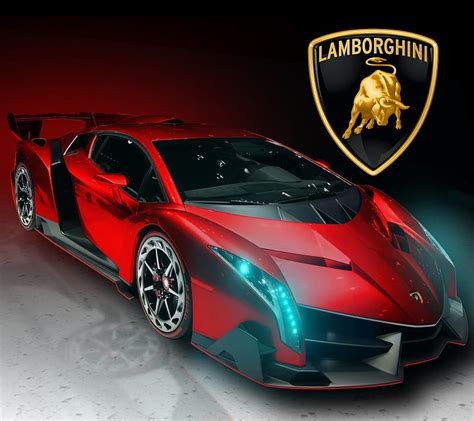 Lamborghini, auto, blue, car, glowing, red, HD wallpaper | Peakpx