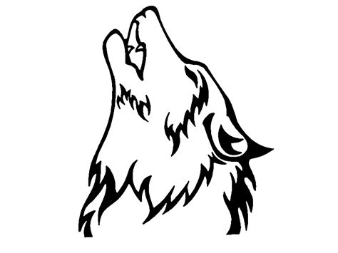 Wolf Head Drawing at GetDrawings | Free download