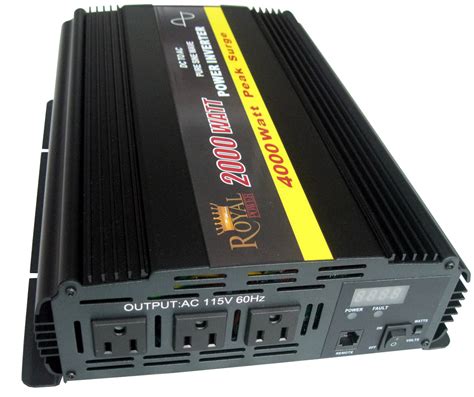 2000 Watt Pure Sine DCAC Power Inverters 12 Volt to 120 Volt