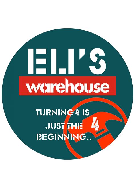 Bunnings Warehouse themed Edible Cake Image - Itty Bitty Cake Toppers