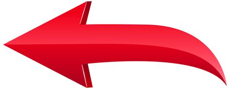 Arrow Red Left PNG Transparent Clip Art Image | Gallery Yopriceville ...