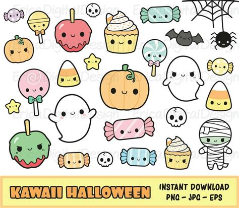 Kawaii Halloween, Halloween Mono, Halloween Clips, Halloween Graphics ...