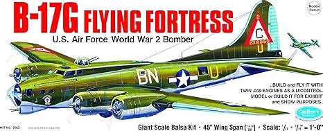 Amazon.com: Guillow's Boeing B-17G Flying Fortress Model Kit : Toys & Games