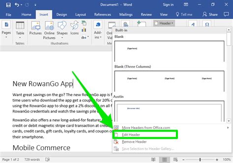 How to use office word to automatically number each page - energylop