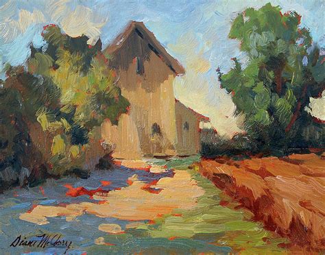 Old Mill Provence Painting by Diane McClary - Pixels