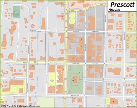 Prescott Map | Arizona, U.S. | Discover Prescott with Detailed Maps