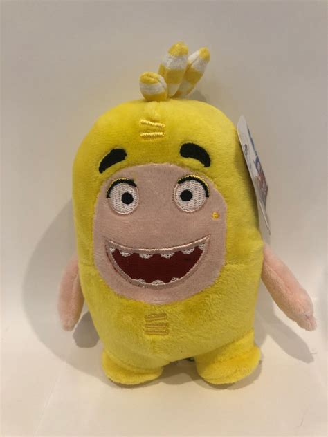 Oddbods Bubbles Soft Stuffed Plush Toy Yellow 6 New | Etsy