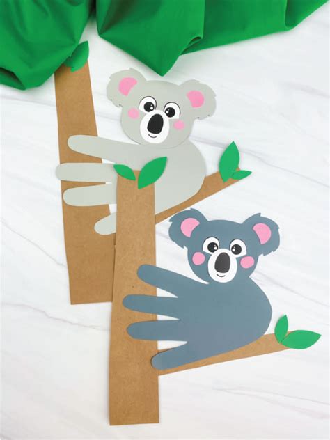 Koala Handprint Craft