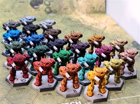 Announcing the New BattleTech Paint Set! Also: Recognition Guide Vol ...