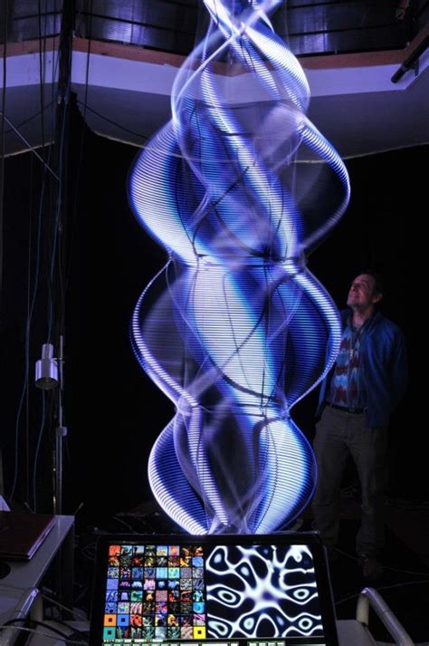 Cool Colorful Kinetic Art | Light sculpture art, Light sculpture ...