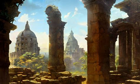 ArtStation - Ancient City Ruins