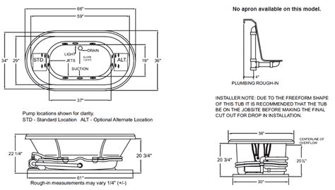 Jacuzzi: Jacuzzi Dimensions