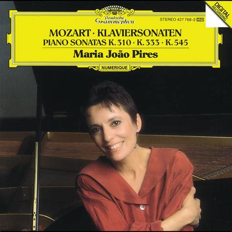 ‎Mozart: Piano Sonatas K. 310, 333 & 545 by Maria João Pires on Apple Music