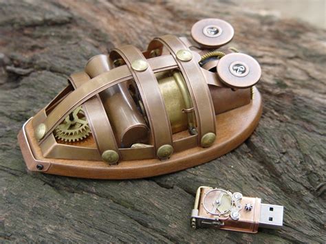 Wireless Steampunk Mouse（画像あり） | 鼠