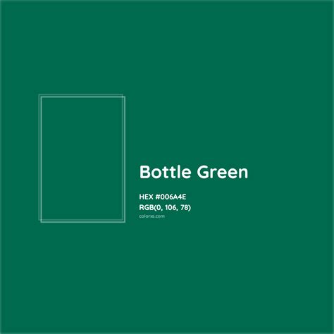 About Bottle Green - Color codes, similar colors and paints - colorxs.com