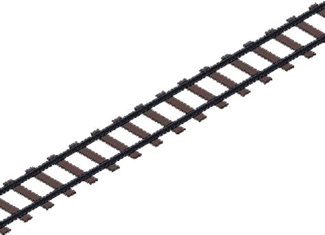 Railroad Tracks Clipart - Transparent Train Track Png - Full Size ...